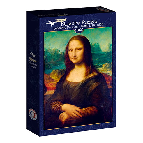 BLUEBIRD F-60210 Puzzle 1000 Pcs Leonardo Da Vinci - Mona Lisa, 1503