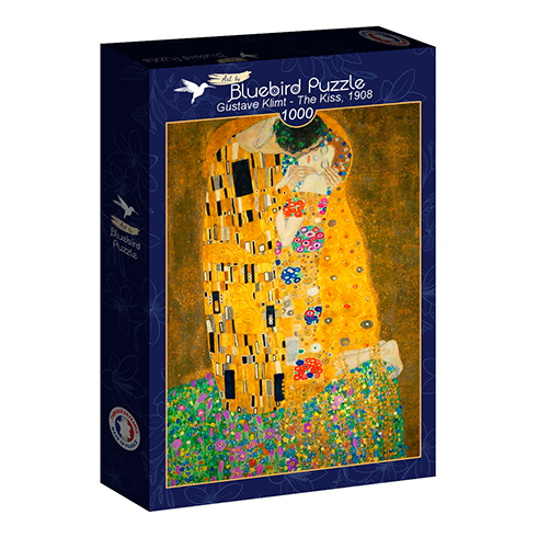 BLUEBIRD F-60215 Puzzle 1000 Pcs Gustave Klimt - The Kiss, 1908