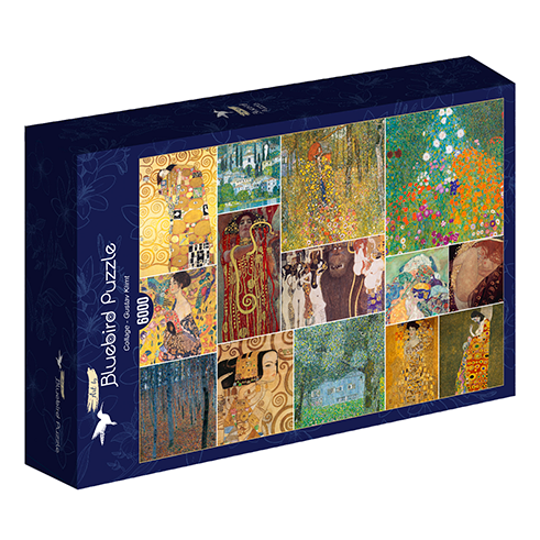 BLUEBIRD 60156 Puzzle 6000 Pcs Gustav Klimt - Collage