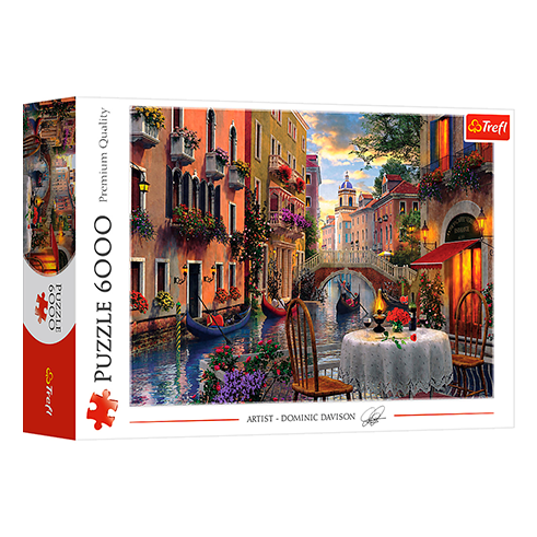 TREFL 65003 Puzzle 6000 Pcs Romantic Venice