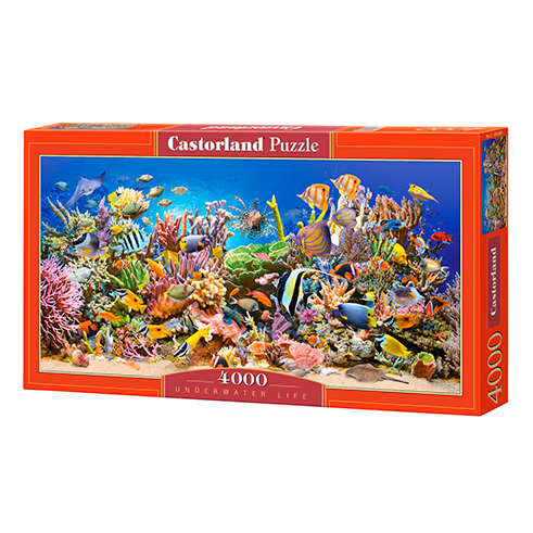 CASTORLAND 400089 Puzzle 4000 Pcs The Underwater Life