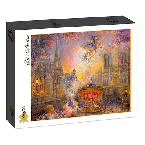 GRAFIKA F-30074 Puzzle 2000 Pcs Josephine Wall - Magical Merry Go Round