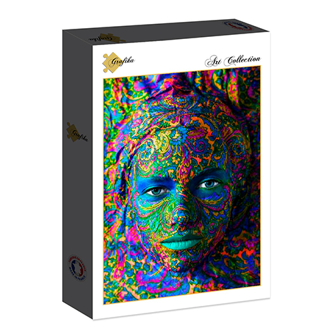 GRAFIKA F-30068 Puzzle 2000 Pcs Face Art - Portrait of woman