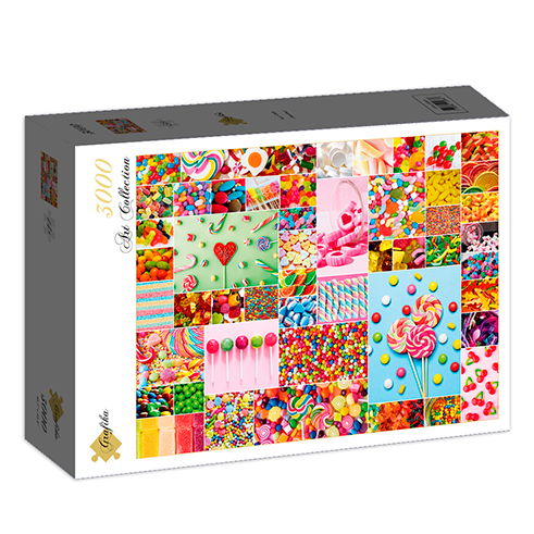 GRAFIKA P-02984 Puzzle 3000 Pcs Sweet Candy