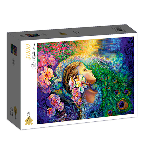 GRAFIKA P-02983 Puzzle 3000 Pcs Peacock Daze