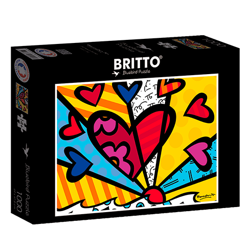 BLUEBIRD F-90026 Puzzle 1000 Pcs Romero Britto - New Day