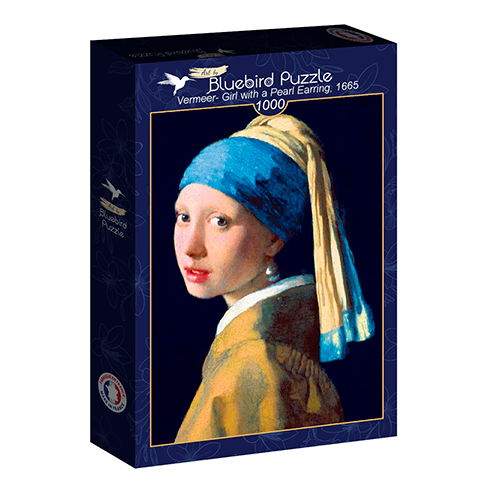 BLUEBIRD F-60259 Puzzle 1000 Pcs Vermeer- Girl with a Pearl Earring, 1665