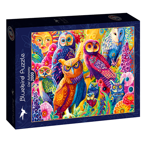 BLUEBIRD F-90005 Puzzle 2000 Pcs Owl Autonomy