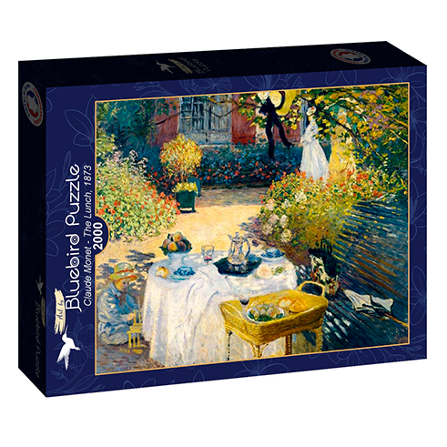 BLUEBIRD F-60203 Puzzle 2000 Pcs Claude Monet - The Lunch, 1873