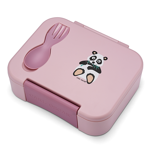 CARL OSCAR BentoBOX Kids Lancheira Rosa/Panda