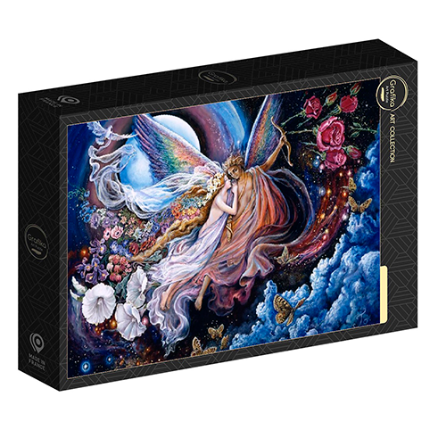 GRAFIKA F-33022 Puzzle 1000 Pcs Josephine Wall - Eros and Psyche