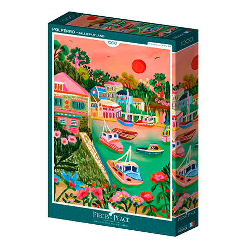 PIECES & PEACE 00104 Puzzle 1000 Pcs Polperro