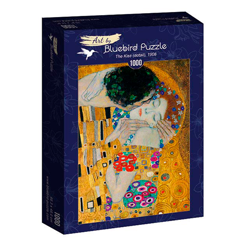 BLUEBIRD 60079 Puzzle 1000 Pcs Gustave Klimt - The Kiss (detail), 1908