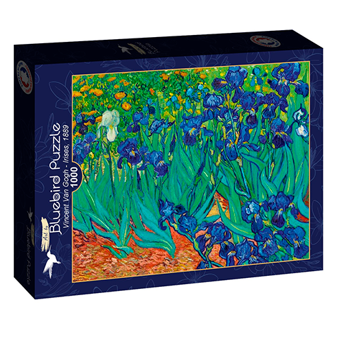 BLUEBIRD F-60208 Puzzle 1000 Pcs Vincent Van Gogh - Irises, 1889