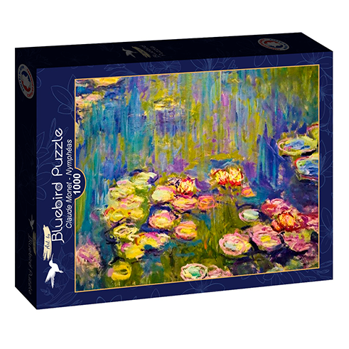 BLUEBIRD F-60240 Puzzle 1000 Pcs Claude Monet - Nymphéas