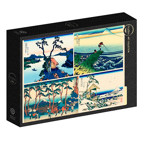 GRAFIKA F-33429 Puzzle 1000 Pcs L'Art d'Hokusai