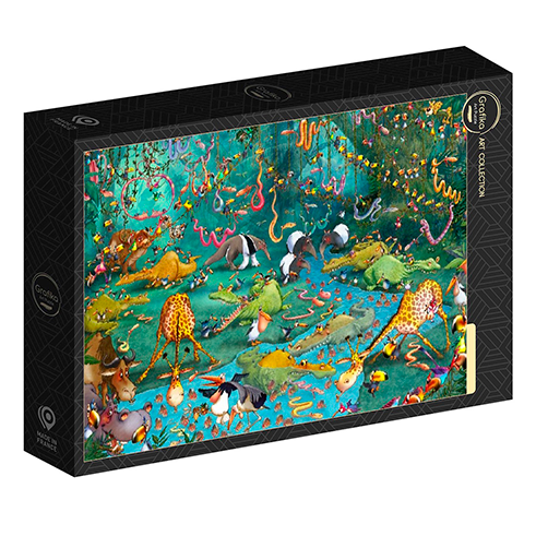 GRAFIKA F-30373 Puzzle 2000 Pcs François Ruyer - Jungle