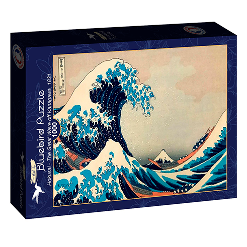 BLUEBIRD F-60285 Puzzle 1000 Pcs Hokusai - The Great Wave off Kanagawa, 1831