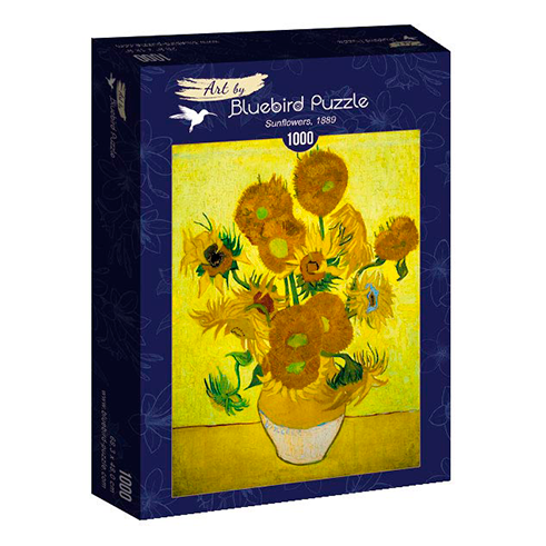 BLUEBIRD 60003 Puzzle 1000 Pcs Vincent Van Gogh - Sunflowers, 1889