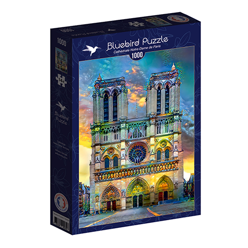 BLUEBIRD F-90039 Puzzle 1000 Pcs Notre-Dame de Paris Cathedral