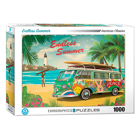 EUROGRAPHICS 6000-5619 Puzzle 1000 Pcs VW Endless Summer