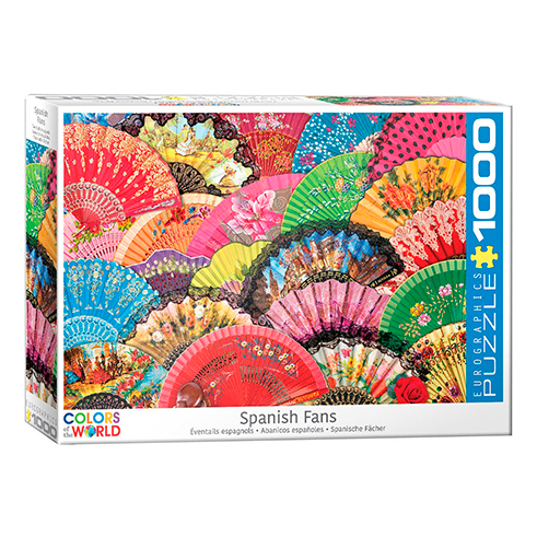 EUROGRAPHICS 6000-5636 Puzzle 1000 Pcs Spanish Fans