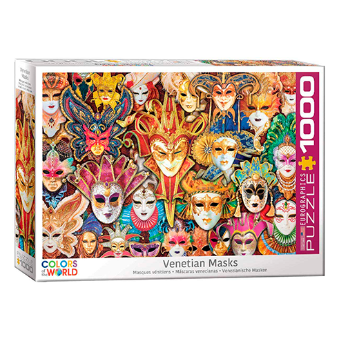 EUROGRAPHICS 6000-5534 Puzzle 1000 Pcs Venitian Masks