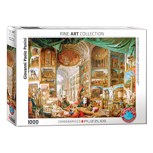 EUROGRAPHICS 6000-5907 Puzzle 1000 Pcs Gallery of antique Rome by Paolo Pannini