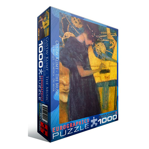 EUROGRAPHICS 6000-1991 Puzzle 1000 Pcs Gustav Klimt - The Music