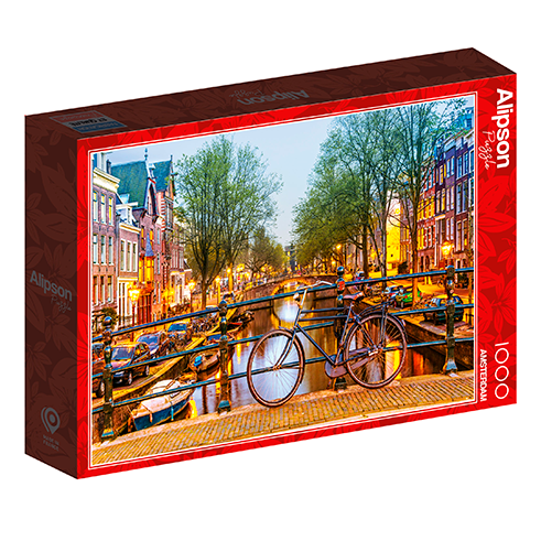 ALIPSON 50023 Puzzle 1000 Pcs Amsterdam