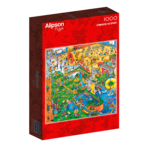 ALIPSON 50038 Puzzle 1000 Pcs Steve Skelton - Sport Complex