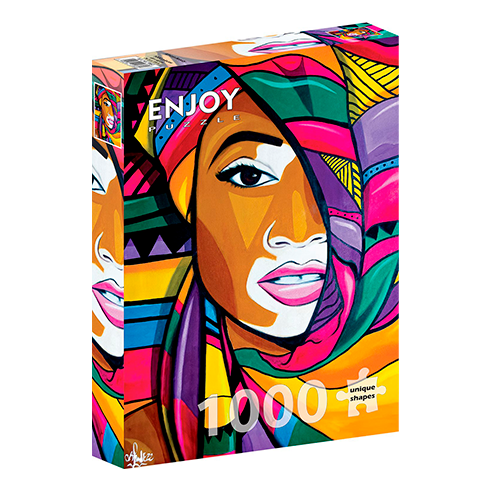 ENJOY 1862 Puzzle 1000 Pcs African Beauty