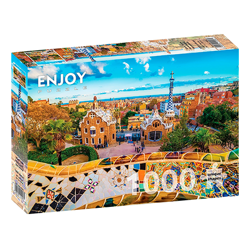 ENJOY 1056 Puzzle 1000 Pcs View from Park Guell, Barcelona