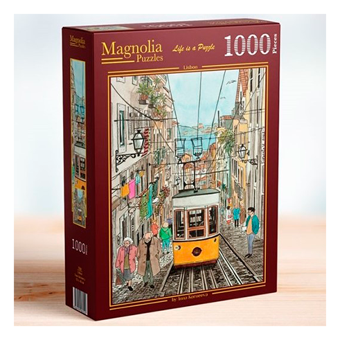 MAGNOLIA 7001 Puzzle 1000 Pcs Lisbon