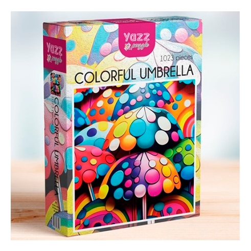 YAZZ 3841 Puzzle 1023 Pcs Colorful Umbrella