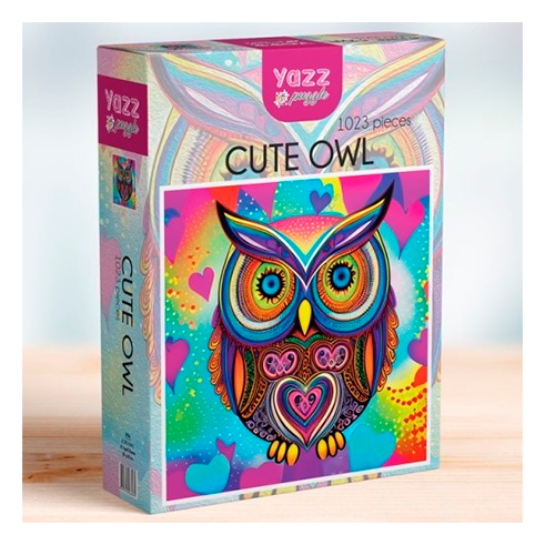 YAZZ 3836 Puzzle 1023 Pcs Cute Owl