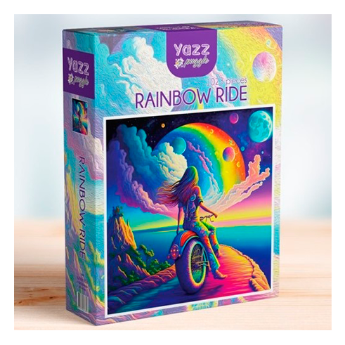 YAZZ 1908 Puzzle 1023 Pcs Rainbow Ride