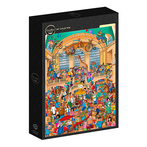 GRAFIKA F-33641 Puzzle 1000 Pcs Grand Central