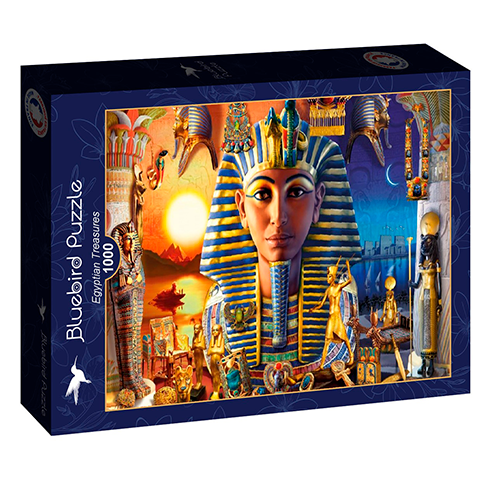 BLUEBIRD F-90909 Puzzle 1000 Pcs Egyptian Treasures