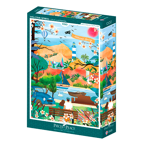 PIECES & PEACE 00181 Puzzle 1000 Pcs Welcome Spring