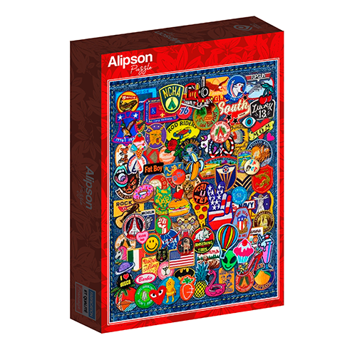 ALIPSON 50153 Puzzle 1000 Pcs Patch Crazy