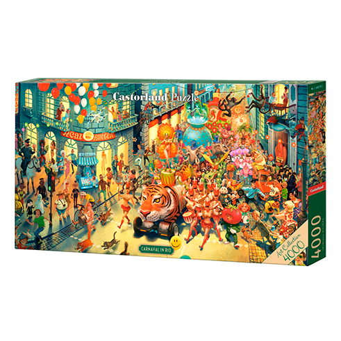 CASTORLAND 400379 Puzzle 4000 Pcs Art Collection - Carnaval in Rio