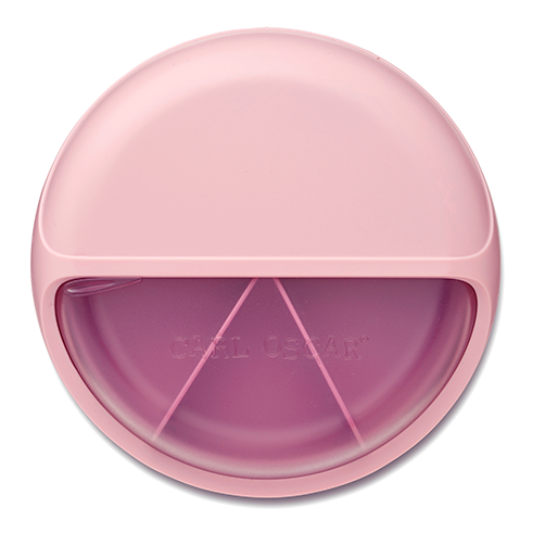 CARL OSCAR SnackDISC Lancheira Rotativa Rosa