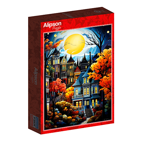 ALIPSON 50092 Puzzle 1000 Pcs Serene Village