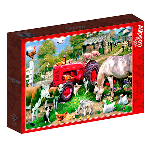 ALIPSON 50165 Puzzle 1000 Pcs At the Farm