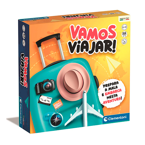 CLEMENTONI 67349 Jogo Vamos Viajar! (PT)