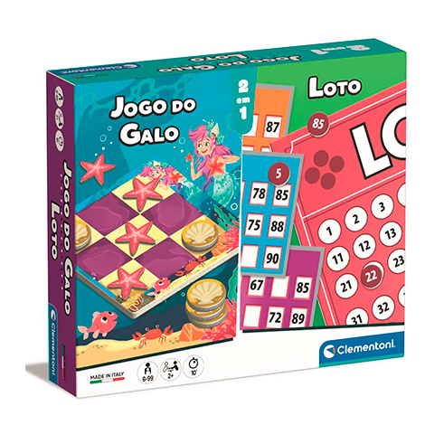 CLEMENTONI 67374 Jogo do Galo + Loto (PT)