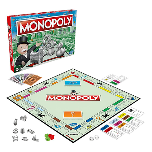 HASBRO C1009PT4A Jogo Monopoly Clássico (PT)