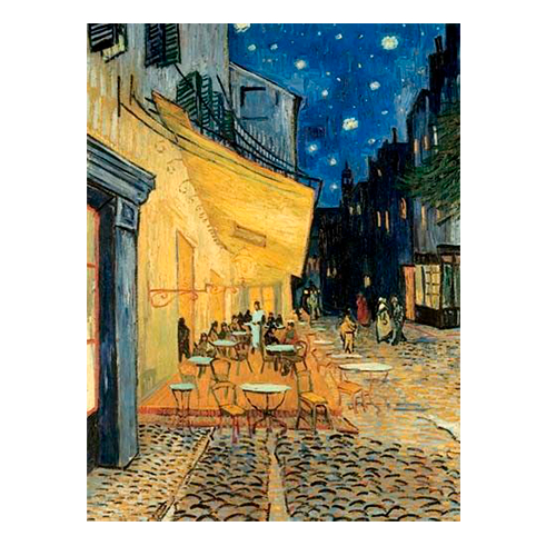 RAVENSBURGER 00060 Puzzle 1000 Pcs Van Gogh - Coffee at Night