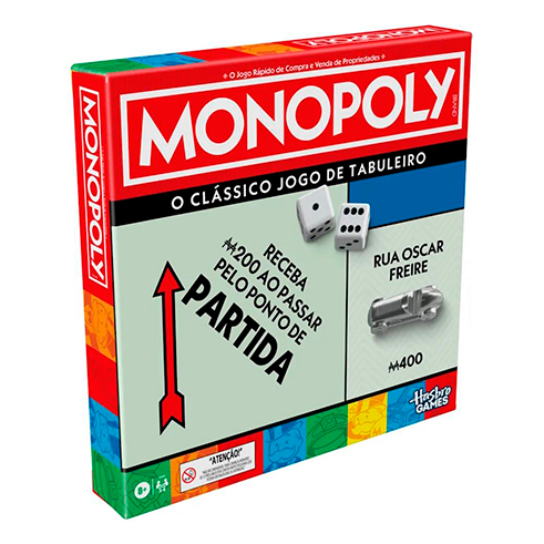 HASBRO G0009190 Jogo Monopoly Clássico (PT)